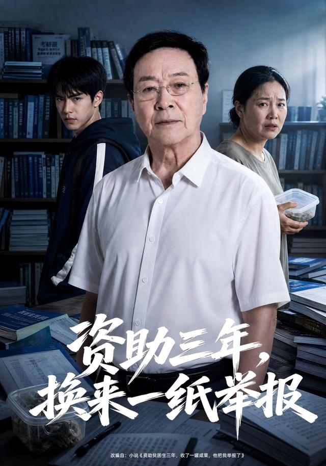 资助三年，换来一纸举报海报